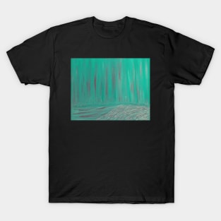 Forest, Abstract Colorful Unique Original Zen Contemporary Art T-Shirt